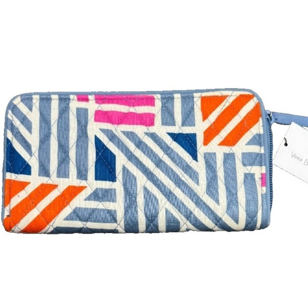 VERA BRADLEY RFID Georgia Wallet Clutch in Geo Medallions Print NWT
